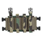 IDOGEAR PEW Tactical Quadruple Magazine Pouch Panel For MK3 MK4 JPC2.0 Elastic SMG Mag Pouch Military Ranger Green Mag Carrier VT04