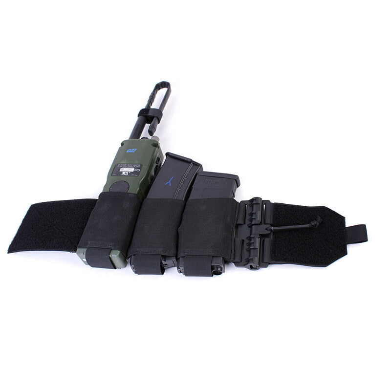 IDOGEAR FCSK Plate Carrier Cummerbund Quick Release Cummerbund for FCSK Vest Military Gear Hiking Camping Army Tactical Vest Cummerbund Pew Tactical X IDOGEAR