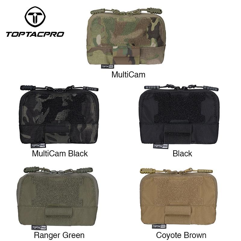 TOPTACPRO Tactical Admin Pouch MOLLE EDC Bag Utility Pouch 500D Cordura Nylon 8510