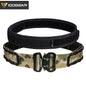 IDOGEAR 2 Inch Tactical Combat Belt Quick Release Buckle MOLLE Military Hunting Combat Belt Durable Nylon 3414