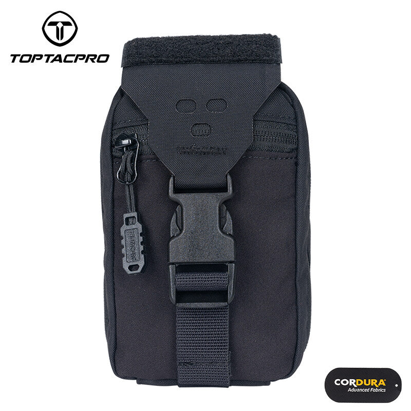 TOPTACPRO Tactical ATD EMT Medical Pouch First Aid Molle Pouch Rip-Away IFAK Medical Light Bag 8521