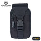 TOPTACPRO Tactical ATD EMT Medical Pouch First Aid Molle Pouch Rip-Away IFAK Medical Light Bag 8521