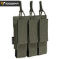 IDOGEAR Tactical SMG Triple Magazine Pouch MOLLE Kriss Mag Carrier For SMG MP7 MP5 Mag Pouch Holder 3576
