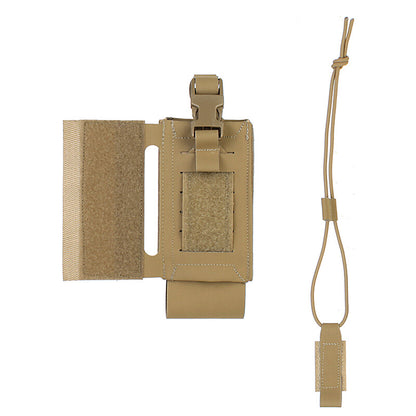 IDOGEAR PEW Tactical Radio Pouch for PRC 152 148 MPU5 CP Style Airlite Configurable Radio Pouch for SPC Vest P044