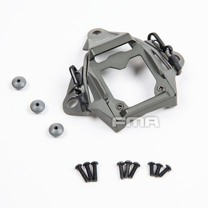 FMA Tactical Modular Bungee Shroud Aluminum for L4G24 L4G19 NVG Mount Helmet Accessories Paintball Military Hiking Army Tactical Gear
