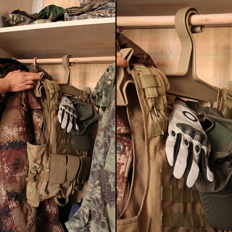 FMA Heavy Duty Tactical Coat Hanger Vest Hanger Durable Hanger for Heavy Coat Tactical vest Utility Durable Gear Paintball Equipment