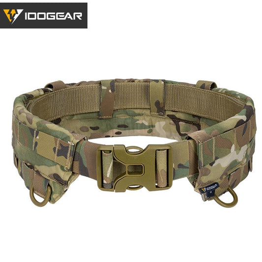 IDOGEAR MRB2.0 Tactical Belt Modular Riggers Quick Release MOLLE Low Profile Cummerbund Military Wargame Protective Belt 3424