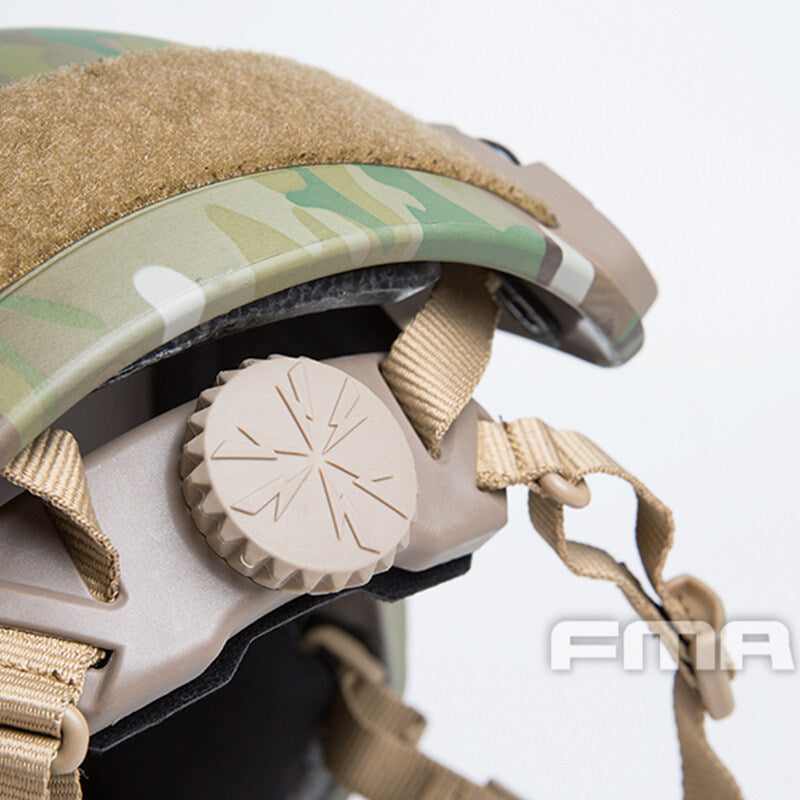 FMA Tactical Maritime Helmet Thick and Heavy Version (M/L) with NVG Shroud Gasket Suspension System High Tenacity Military Hiking Camping Cycling Helmet  Outdoor
