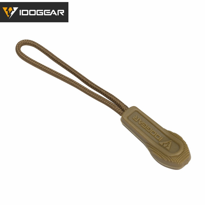 IDOGEAR Tactical Hook Handle Zipper Handle 3PCS Zipper Pull Drawstring Practical Camouflage Training Gear Accessories 3952