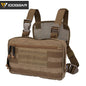 IDOGEAR Tatcical Chest Recon Bag MOLLE Military Chest Rig Shoulder Bag Tactical Wargame Multi-Purpose Combat EDC Pouch 3537