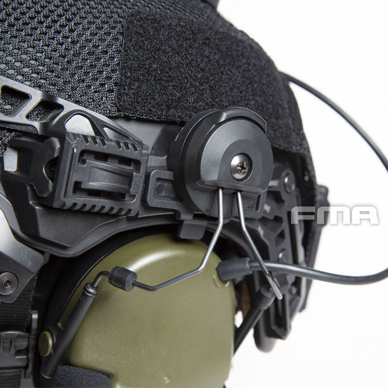 FMA EX 3.0 TW Helmet Rail Adapter Team Wendy Helmet Headset Buckle Bracket Holder Tactical Helmet Rail Adapter for Tactical Headset