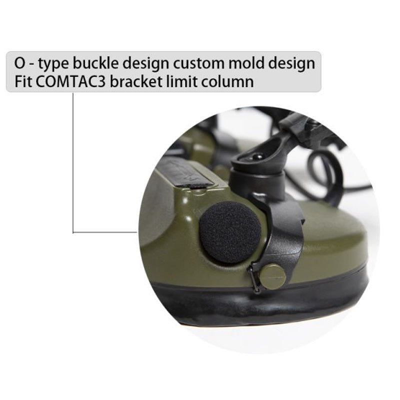 FMA Tactical Headset COMTAC II III Helmet ARC Rail Bracket Adapter TB1443
