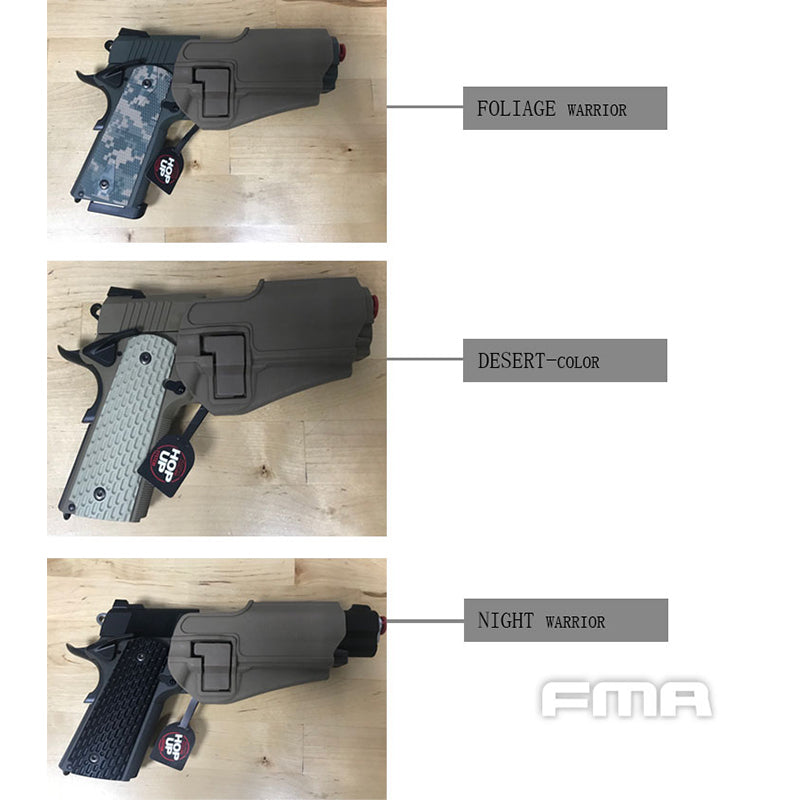 FMA Tactical Holster Night Warrior Holster for Right Hand Marui HI-CAPA 5.1 Tokyo Marui desert Warrior / foridgewalia / night Warrior 1291