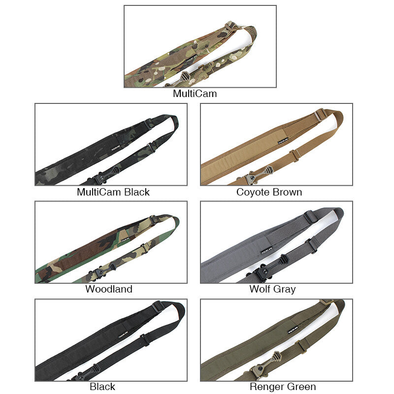 IDOGEAR PEW Tactical Concepts Two Point Sling Tactical Slingster FERRO STYLE Two Point Sling Military Army Combat Sling Accessories FERRO Tactical Sling MK2