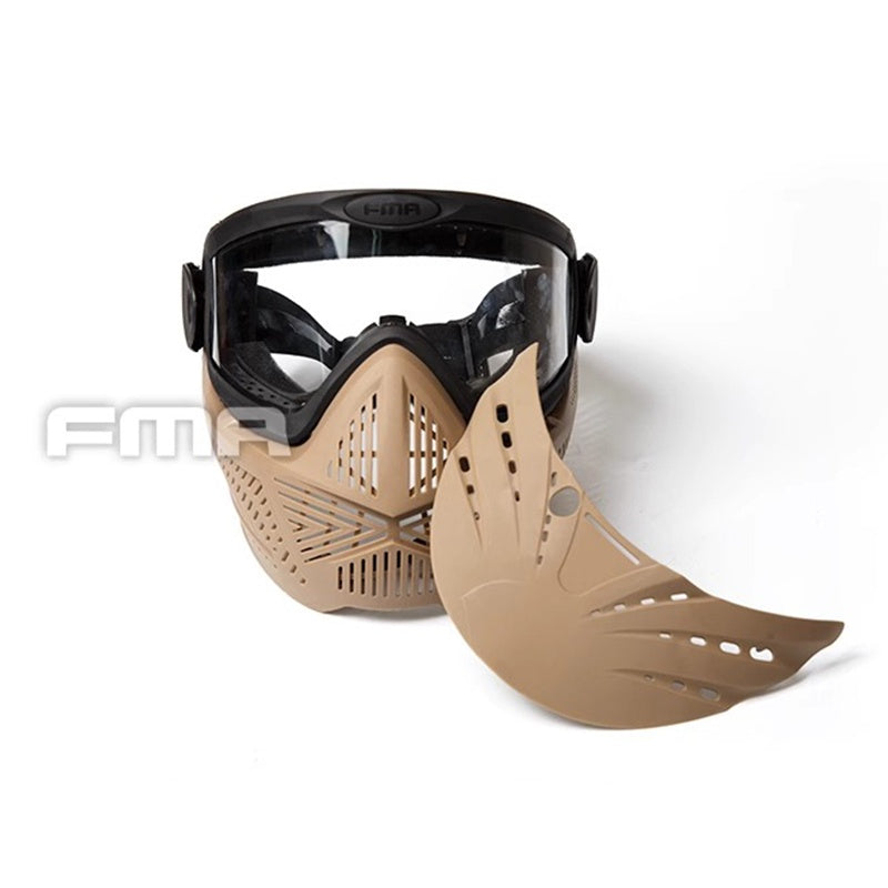 FMA Tactical Face Cover F2 Full Face Mask With Single Layer F0026