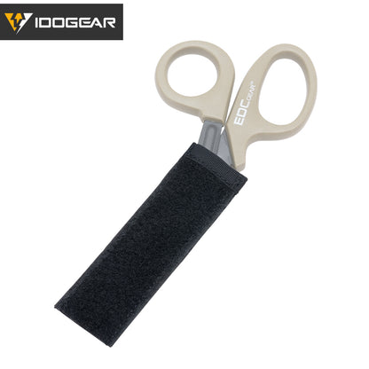 IDOGEAR Tactical Shear Holder Scissor Pouch Hook & Loop For MK3 Chest Rig 3954