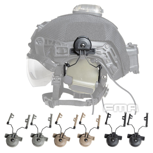 FMA EX 3.0 TW Helmet Rail Adapter Team Wendy Helmet Headset Buckle Bracket Holder Tactical Helmet Rail Adapter for Tactical Headset