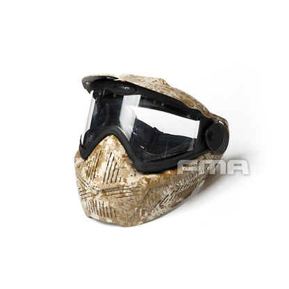 FMA Tactical Face Cover F2 Full Face Mask With Single Layer F0026