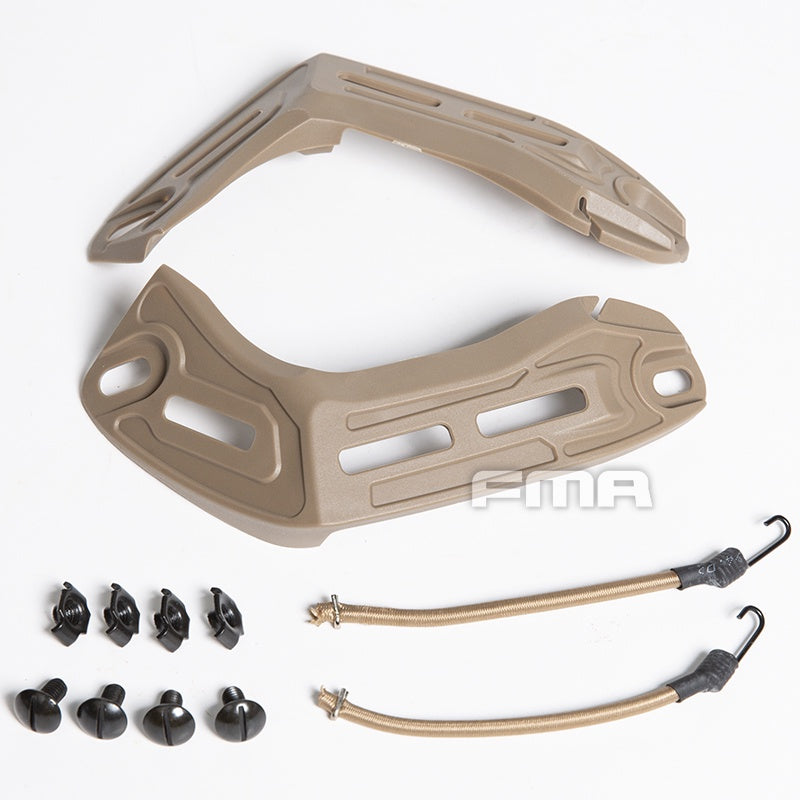 FMA Tactical Helmet Rail for AF Helmet M/L Size Military Fans Outdoor Training Hiking Camping Cyling Accessories 1446