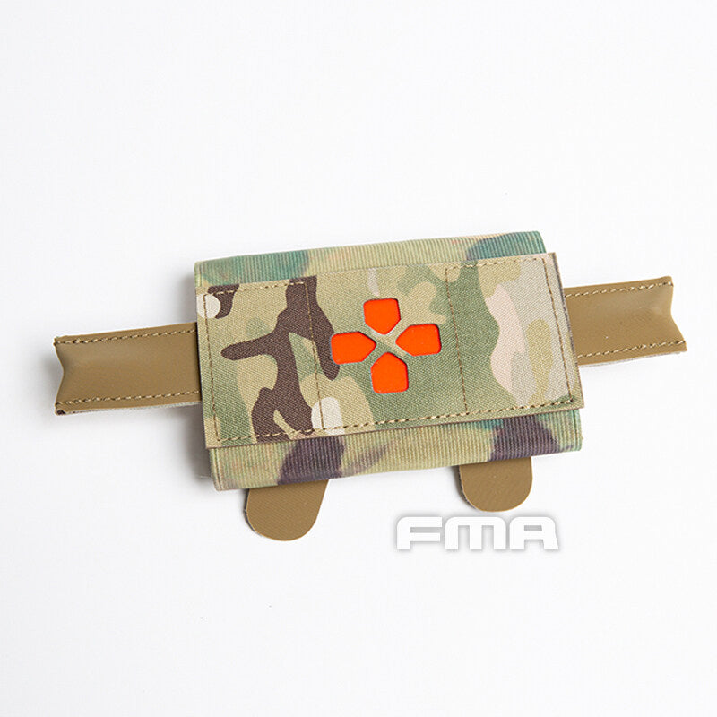 FMA Tactical Medical Pouch MOLLE Emergency Bag First Aid Bag Military Medical Kit Belt Pouch Military Camouflage Medical Pouch Outdoor 1385