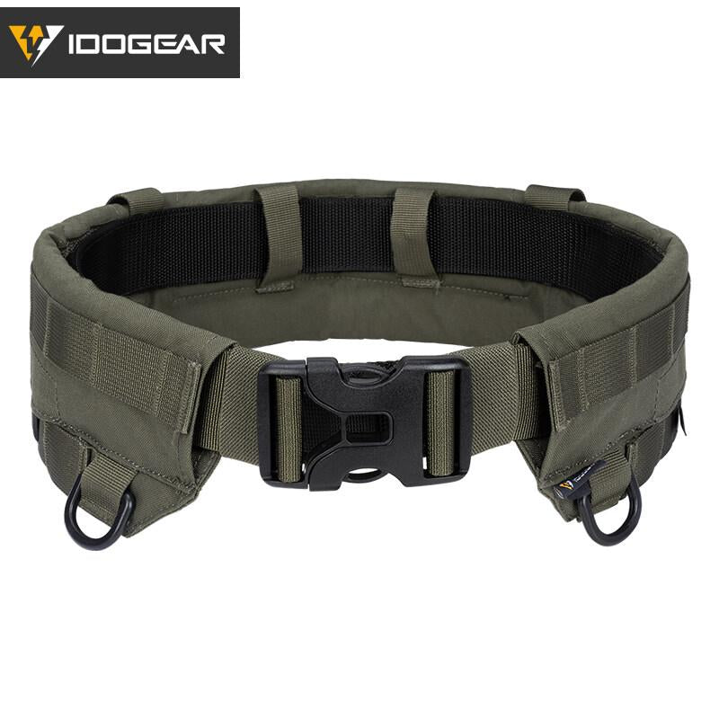 IDOGEAR MRB2.0 Tactical Belt Modular Riggers Quick Release MOLLE Low Profile Cummerbund Military Wargame Protective Belt 3424