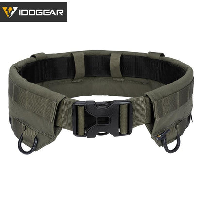 IDOGEAR MRB2.0 Tactical Belt Modular Riggers Quick Release MOLLE Low Profile Cummerbund Military Wargame Protective Belt 3424