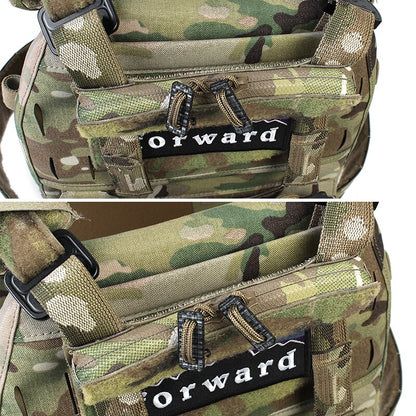IDOGEAR PEW Tactical FCPC V5 Special Zipper FERRO STYLE Zipper Cover for FCPC V5 Only Military Tactical Vest Accessories OT59 Military Combat Survival Kit