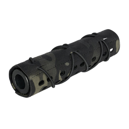 TOPTACPRO 18cm Tactical Suppressor Cover Military Silencer Protective Muffler Cover Military Army Accessories 8503