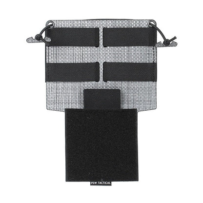IDOGEAR PEW Tactical ATAK Chest Rig Hanging Panel Ferro Style Molle Military Chest Expansion Panel MK4 D3CRM Camouflage OT60 Wargame Survival Kit