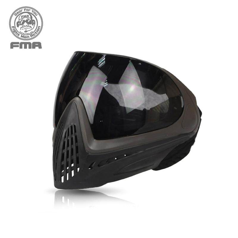 FMA F1 Tactical Full Face Mask Military Wargame Safety Mask Face Guard Paintball Anti-fog Goggle Mask F0011