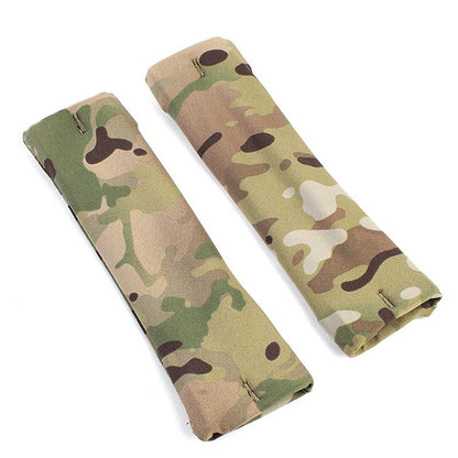 IDOGEAR PEW Tactical Elastic Shoulder Pad Military Padded Strap Socks for FCPC FCSK Tactical Vest Ferro Style Camouflage Wargame Survival Kit OT53