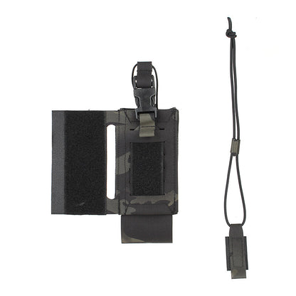 IDOGEAR PEW Tactical Radio Pouch for PRC 152 148 MPU5 CP Style Airlite Configurable Radio Pouch for SPC Vest P044