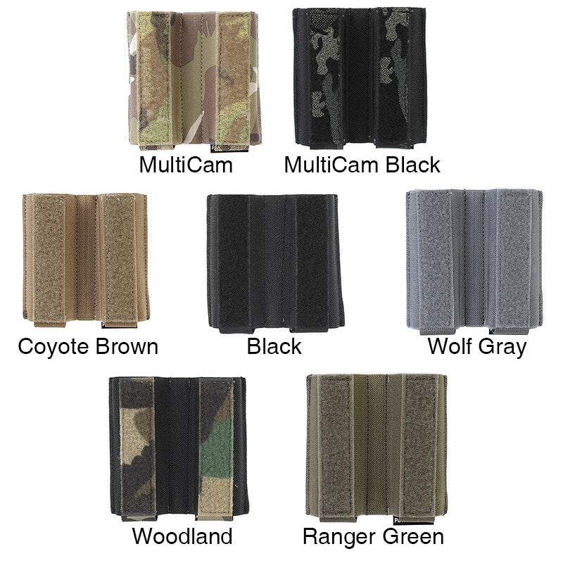 IDOGEAR PEW Tactical Double Magazine Pouch for 9mm Ferro Style DOPE Insert Mag Holder Tactical Magazine Carrier OT64