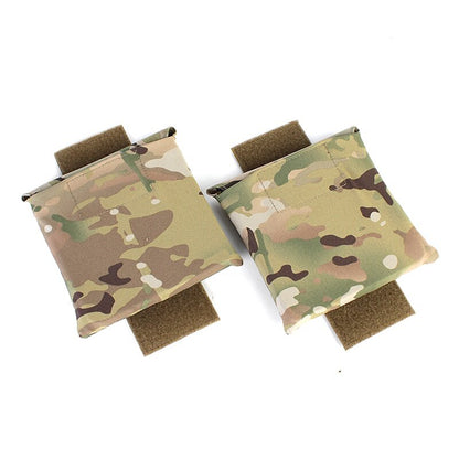 IDOGEAR PEW Tactical 3AC Side Plate Pockets 6X6 Side Pouch FERRO STYLE Belt Bag Military Camouflage Pouch Nylon Side Pouch 2pcs OT57 Wargame Survival Kit