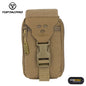 TOPTACPRO Tactical ATD EMT Medical Pouch First Aid Molle Pouch Rip-Away IFAK Medical Light Bag 8521
