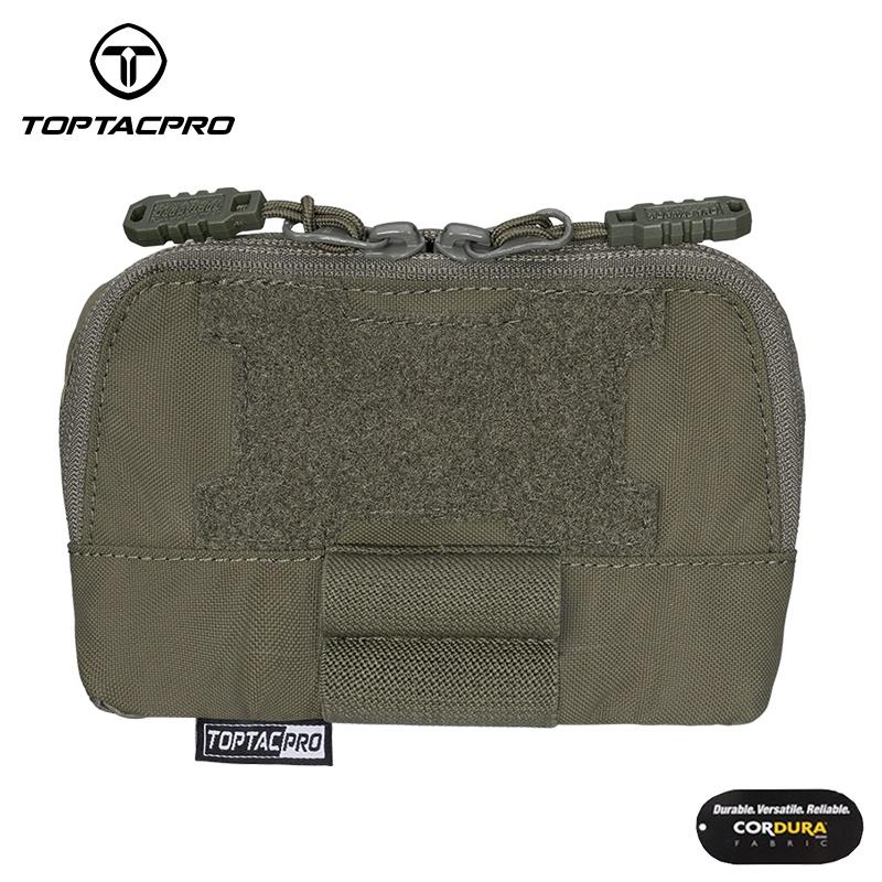 TOPTACPRO Tactical Admin Pouch MOLLE EDC Bag Utility Pouch 500D Cordura Nylon 8510