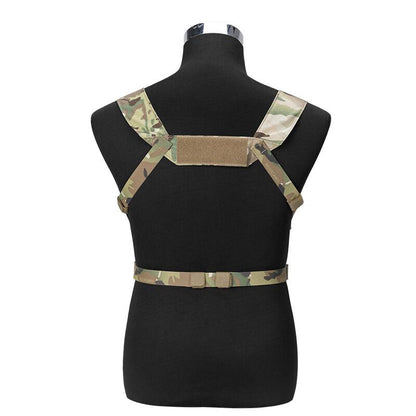 IDOGEAR Tactical Chest Rig Modular Lightweight Chest Rig MK3 Full Set Military w/ 5.56 Mag Pouch Pantiball Hiking Camping Outdoor Gear