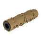 TOPTACPRO 18cm Tactical Suppressor Cover Military Silencer Protective Muffler Cover Military Army Accessories 8503