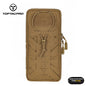 TOPTACPRO Tactical Hydration Pouch With Inner Bladder Water Bag Laser Cut MOLLE Hydration Pouch 8504