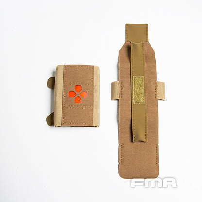 FMA Tactical Medical Pouch MOLLE Emergency Bag First Aid Bag Military Medical Kit Belt Pouch Military Camouflage Medical Pouch Outdoor 1385