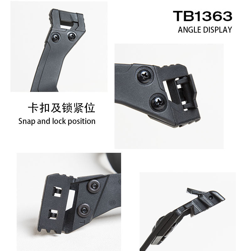 FMA Tactical Half Face Mask Seal Mask Folding Protective Mask For Tactical Helmet A Version Military Face Cover Outdoor 1363