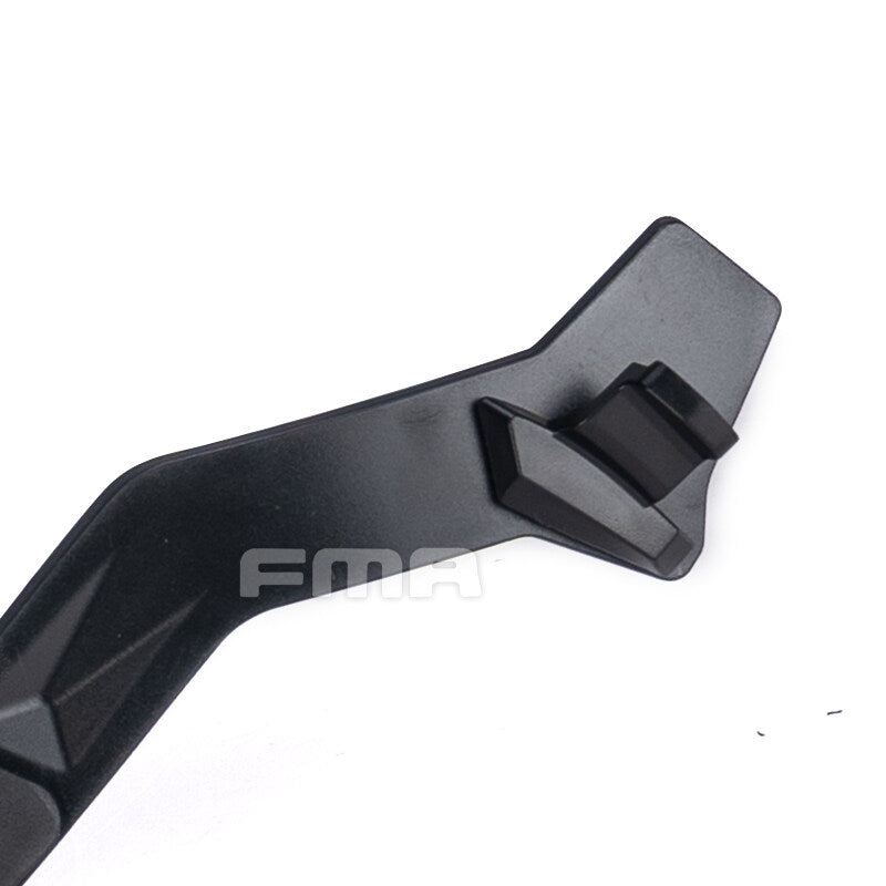 FMA Tactical Half Face Mask With Helmet Guide Rail Connect for SF Tactical Helmet TB1335