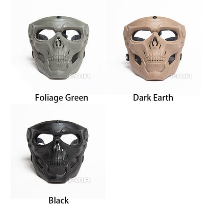 FMA Tactical Full Face Mask Skull Protective Duty Army Cosplay Skull Face Mask Wargame Cover 1390