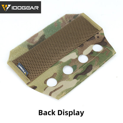 IDOGEAR Tactical FERRO Vest Shoulder Pads Set 500D Nylon Laser Cut Velcro Sandwich Mesh Cushion Outdoor Wargame Military Survival Kit 3949