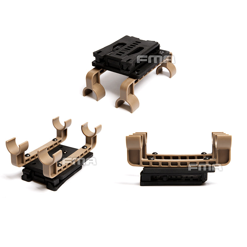 FMA Fixed Practical 4Q Independent Series Shotshell Carrier Plastic for Belt Fixed System belt clip military wargame Shotshell holder Outdoor TB1201