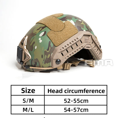 FMA Tactical Maritime Helmet Thick and Heavy Version (M/L) with NVG Shroud Gasket Suspension System High Tenacity Military Hiking Camping Cycling Helmet  Outdoor