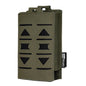 TOPTACPRO Tactical Single Magazine Pouch for 556mm Mag Military MOLLE Mag Carrier Laser Cut Nylon Tactical Belt-Pouch Outdoor Wargame Camouflage Mag Pouch 8514