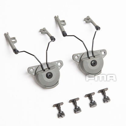 FMA EX Headset & Helmet Rail Adapter Set GEN1 Tactical EX Helmet Accessories Rail Adapter Survival Kits 997