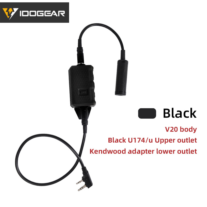 FMA & FCS AMP Tactical Headset With Communication Function Professional Noise Reduction V60 PTT Upgraded Military Wargame Noise Reduction Headset 1372