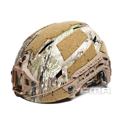 FMA Tactical Caiman Ballistic Helmet NVG Shroud Rail Headwear Helmet L/XL size Camouflage Style Outdoor Hiking Cycling Suppliers 1382B